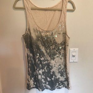 JCrew embellished tank top
